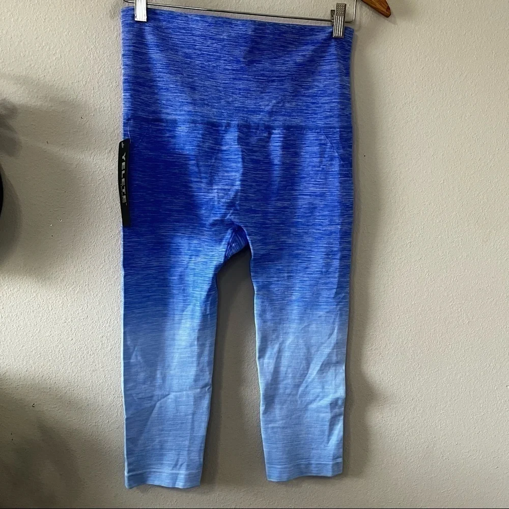 Yelete Blue Gradient Leggings